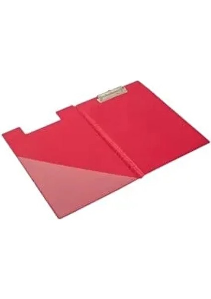 Kapaklı A4 Kırmızı Sekreterlik