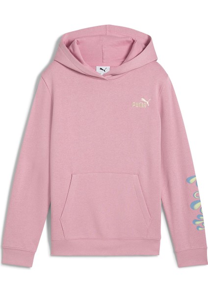 Tweenerverse Çocuk Pembe Kapüşonlu Sweatshirt fırsatları