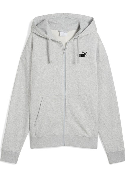 Essentials Comfort Kadın Gri Kapüşonlu Ceket fırsatları