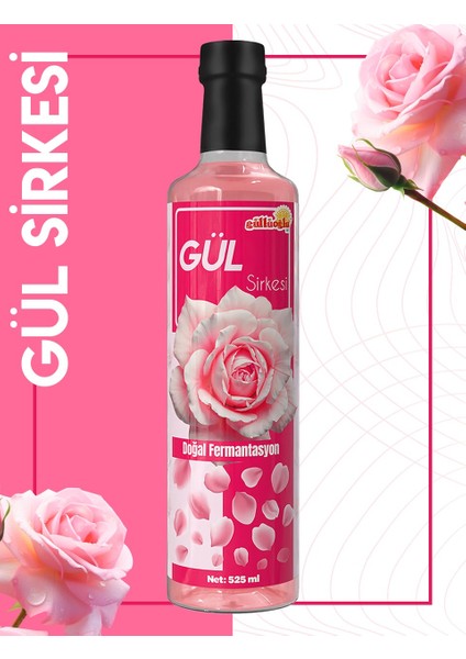 Gül Sirkesi 525ML