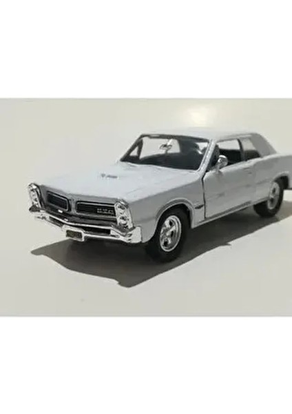 Pontiac Gto 1965 1/36 Ölçek *c&c Model Garage* Çek Bırak Diecast Metal Model Oyuncak Araba