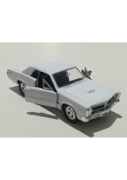 Pontiac Gto 1965 1/36 Ölçek *c&c Model Garage* Çek Bırak Diecast Metal Model Oyuncak Araba fiyatları