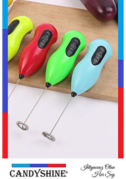 Mini Karıştırıcı Süt Köpürtücü El Mikseri Pilli Çırpıcı Blender modelleri