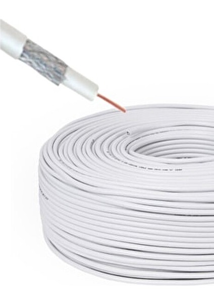 Hazır Uydu Anten Kablosu 30 Metre F Konnektörlü Full Hd Uyumlu Rg6 modelleri