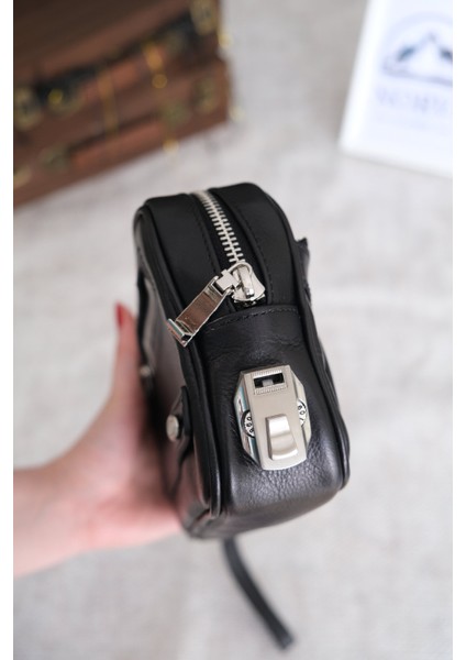 Şifreli Hakiki Deri El Çantası Tutamaçlı Çok Bölmeli fırsatları