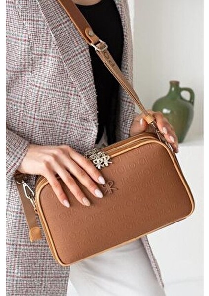 Kadın 5 Bölmeli Ayarlanabilir Uzun Askılı Omuz ve Çapraz Çantası Postacı Çantası modelleri