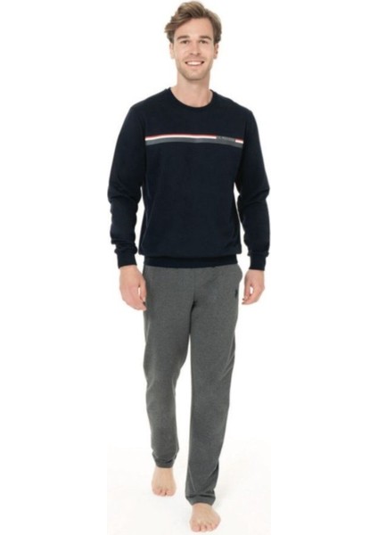 Erkek Kışlık Uzun Kol Pijama Takım 18925