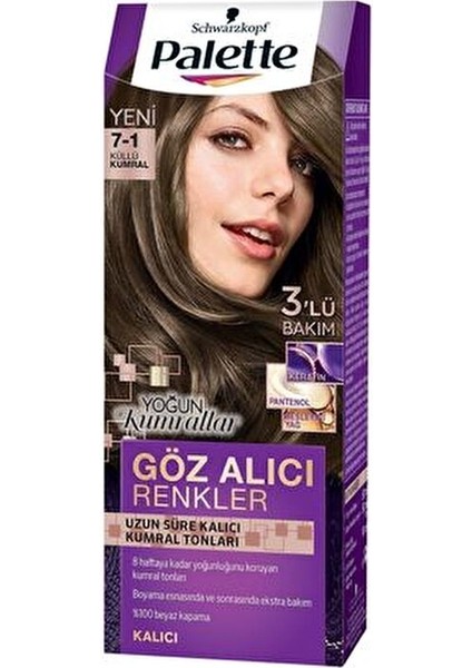 Göz Alıcı Renkler 7-1 Küllü Kumral x 2 Adet modelleri