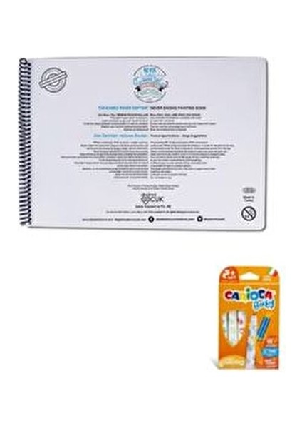 25 x 35 cm Tükenmez Resim Defteri 1 Adet Ressam Kediler Desenli fiyatları