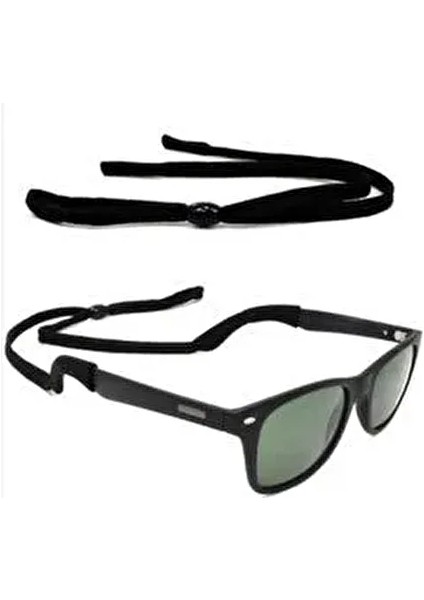 Ayarlanabilir Sporcu Gözlük Ipi Esnek Yassı Kalın