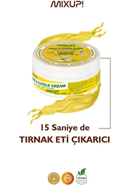 Cuticle Butter 15 Saniyede Tırnak Eti Çıkarıcı 56 gr Vegan Formül ile Kolay Kullanım