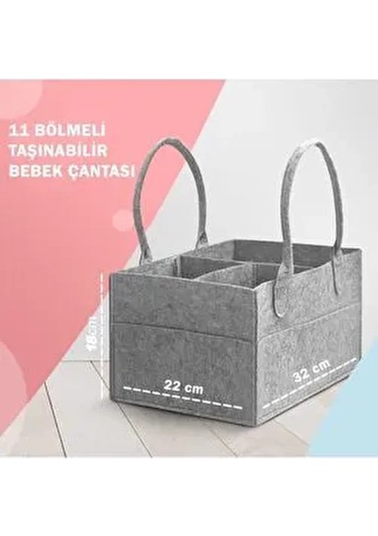 Anne Bebek Bakım Çantası Bebek Bezi ve Islak Mendil Düzenleyici Alt Değiştirme Organizeri fiyatları
