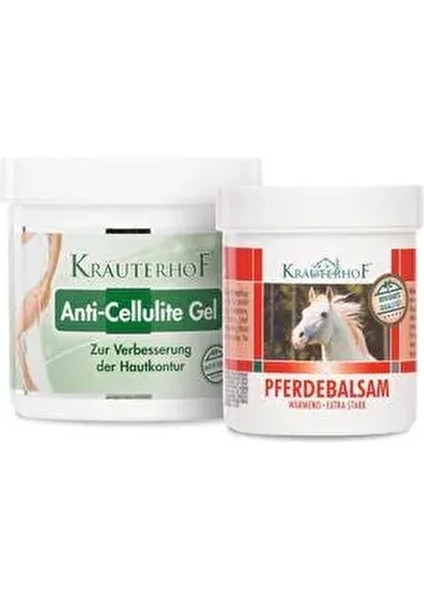 Anti Cellulite Gel 250 Ml+ Isıtıcı Masaj Jeli 100 ml