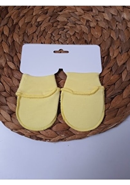 Yenidoğan Bebek Eldiveni Pembe %100 Pamuk 0-6 Ay 4 Çift Sezonluk Kullanım fırsatları