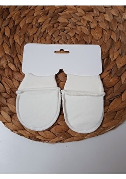 Yenidoğan Bebek Eldiveni Pembe %100 Pamuk 0-6 Ay 4 Çift Sezonluk Kullanım indirimleri