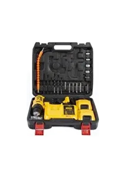 Staxx Pro Speed 24V 5AH Darbeli Çift Akülü Şarjlı Vidalama Matkap 19PARÇA Usta Seti Hediyeli