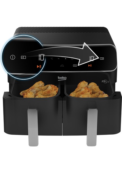 Fr 8284 Fitfry® Az Yağlı Fritöz modelleri