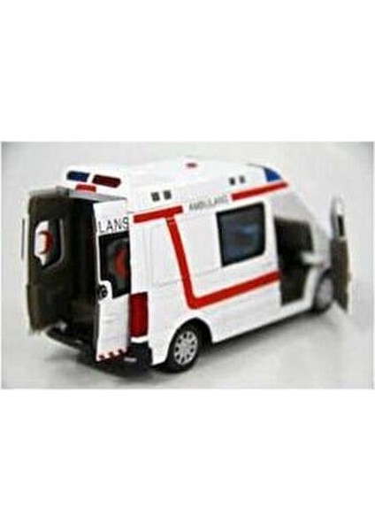 Çekbırak Işıklı Sesli 1:32 Ambulans CP-64465-AMBLNS