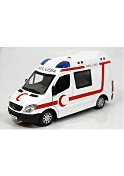 Çekbırak Işıklı Sesli 1:32 Ambulans CP-64465-AMBLNS modelleri