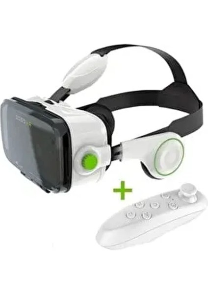 Bobo Vr Z4 3D Kulaklıklı Sanal Gerçeklik Gözlüğü Akıllı Telefonlarla Uyumlu