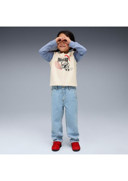 Little Runners Crew Çocuk Bisiklet Yaka Sweatshirt fiyatları