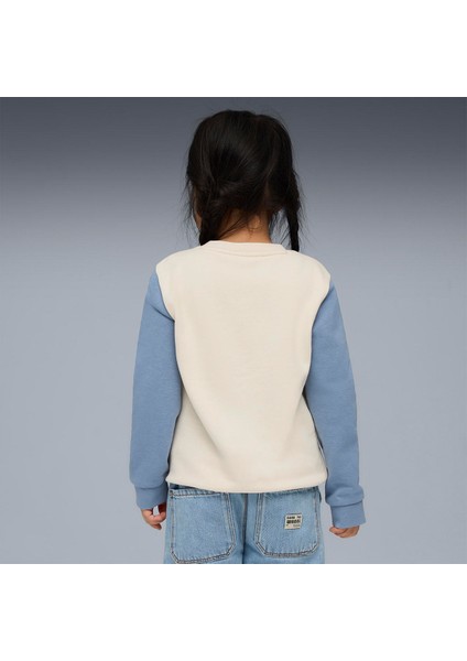 Little Runners Crew Çocuk Bisiklet Yaka Sweatshirt modelleri