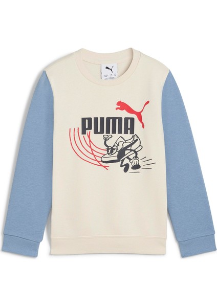 Little Runners Crew Çocuk Bisiklet Yaka Sweatshirt fırsatları