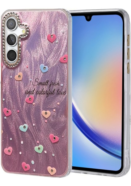 Samsung Galaxy A34 5g Kılıf Blade Aynalı Desenli Kapak - Desen 8 Dsdrn