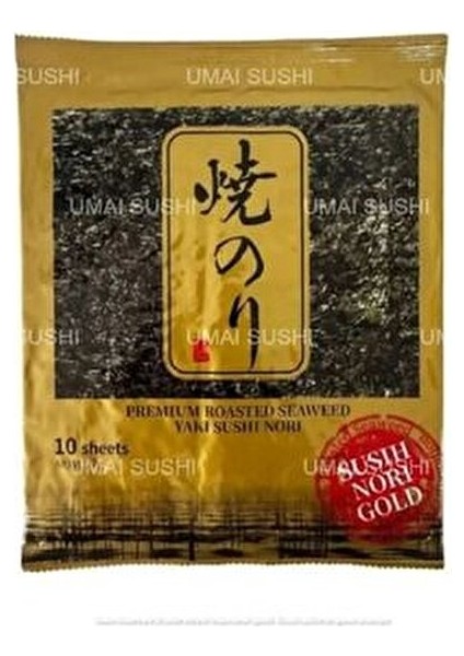 Sushi Yosunu 25 Gr. 10 Yaprak Sushi Nori- Sushi Nori 25 Gr. 10 Sheets fiyatları