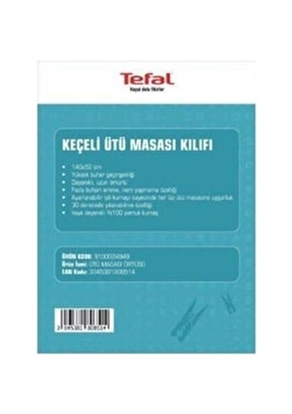 Ütü Masası Kılıfı Bezi Desenli Gri (Keçeli % 100 Pamuk) 140*52 fiyatları