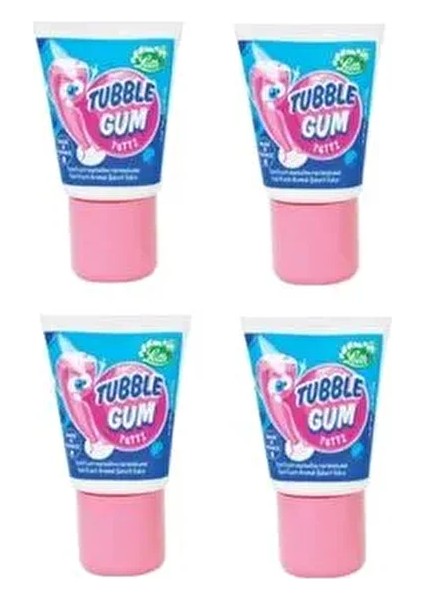 Lutti Tubble Gum Tutti Frutti Tüp Sakız 35 G 4 Adet