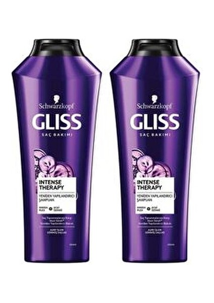Intense Therapy Yeniden Yapılandırıcı Şampuan 360 ml 2'li