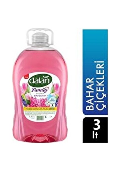 Family Sıvı Sabun Bahar Çiçekleri 2 x 3000 ml fiyatları