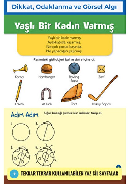 Puzzlemania Bul Çiz Eğlen 3 - 6 Yaş Motor Becerileri Geliştirici fiyatları