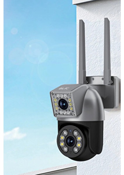 IP66 Su Geçirmez Çift Lens Güvenlik Kamerası 2MP Dış Mekan ve İç Mekan Kullanımı fiyatları