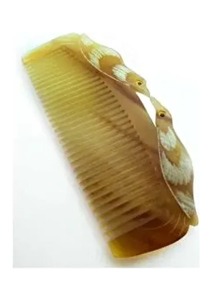 Doğal Kemik Tarak Klasik Kuş Motifli fiyatları