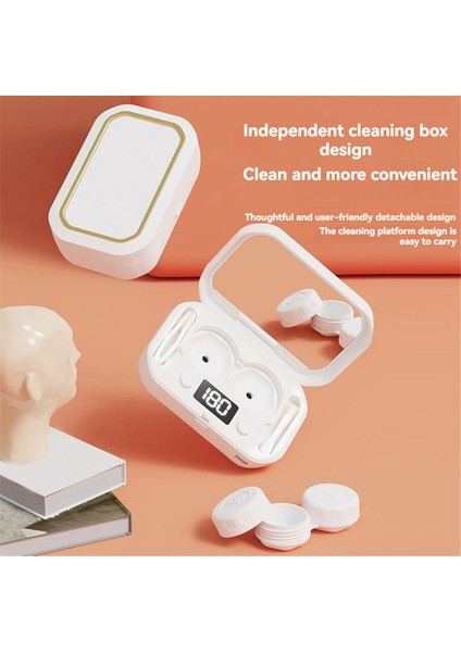 Kontakt Lens Temizleme Ultrasonik Temizleme Makinesi Dört Blok Sabit Zamanlı Taşınabilir Göz Bebeği Temizleme Cihazı A (Yurt Dışından) indirimleri