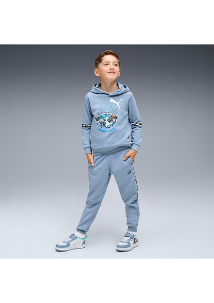 Hot Wheels Çocuk Mavi Kapüşonlu Sweatshirt modelleri