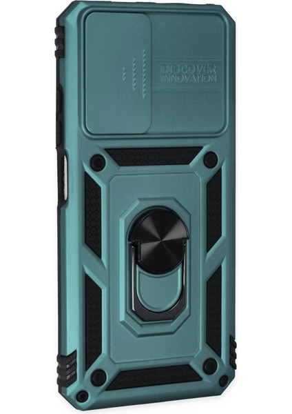 Xiaomi Redmi Note 11 Kılıf Pars Lens Yüzüklü Silikon - Yeşil Dsdrn fiyatları