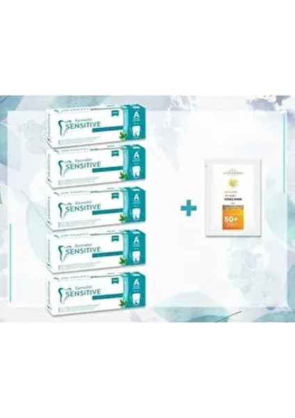 5'li Aplus Anti Tartar Diş Macunu Cozmoderm Güneş Kremi Hediyeli