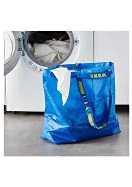 9.5 x 9.5 Frakta Pazar Taşıma Çantası Alışveriş Torbası Mavi modelleri