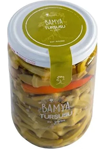 Bamya Turşusu 720 Gr.(Ev YAPIMI,%100 Doğal,katkısız) fiyatları