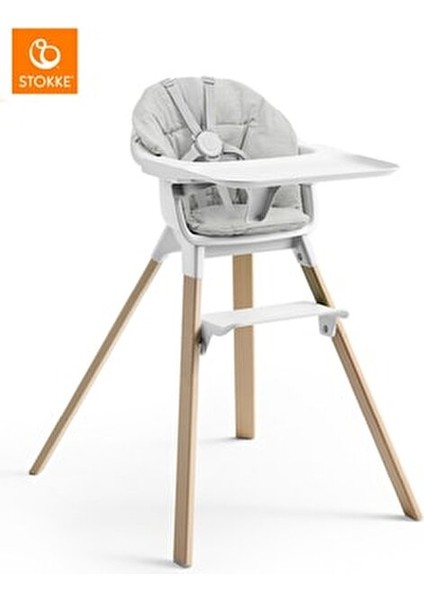 Clikk Cushion Mama Sandalyesi Minderi - Nordic Grey modelleri