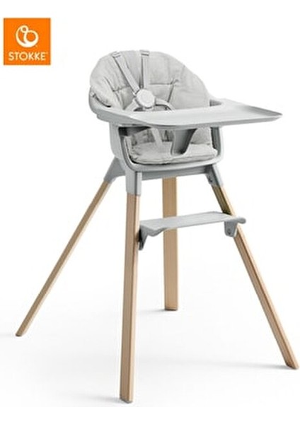 Clikk Cushion Mama Sandalyesi Minderi - Nordic Grey indirimleri