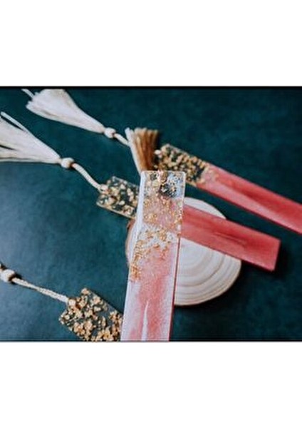 Altın Varaklı Epoksi Kitap Ayracı ( 1 Adet ) fırsatları