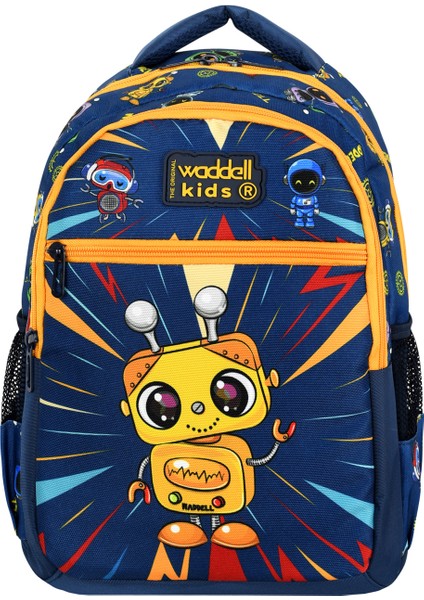 Waddell Robot Temalı Ilkokul Sırt Çantası,beslenme Çantası ve Kalemlik,ilköğretim Sırt Çantası Set fiyatları