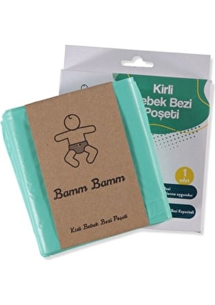 Bamm Bebek Bezi Poşeti 495 Adet Kapasite ile Çöp Kovaları ile Uyumlu indirimleri