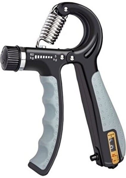 Ayarlanabilir Sayaçlı El Yayı 5-60 kg Ayarlı Bilek Kas Güçlendirme Aleti Damar Çıkarıcı Yay indirimleri