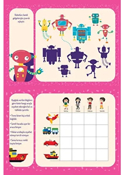 4-6 Yaş Evde 3'lü Etkinlik Seti Eğlenceli Tasarım ile Çocuklara Özel fırsatları