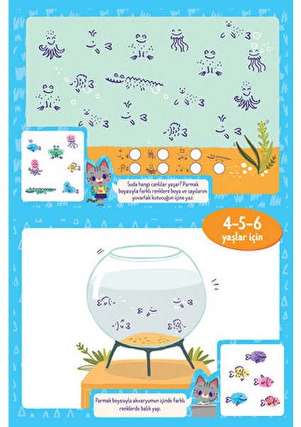 4-6 Yaş Evde 3'lü Etkinlik Seti Eğlenceli Tasarım ile Çocuklara Özel indirimleri